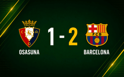 Barcelona Edge Closer to Title with Hard-Fought 2-1 Win Over Osasuna