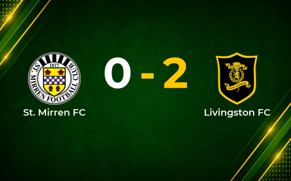 Own Goal and Pittman Strike Hand Livingston Valuable Win at St. Mirren