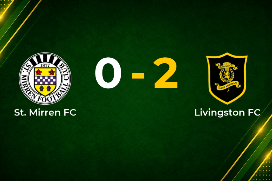 Own Goal and Pittman Strike Hand Livingston Valuable Win at St. Mirren