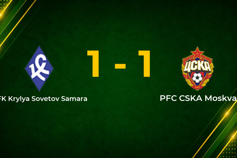 Own Goal Denies Krylya Sovetov in 1–1 Draw with CSKA Moscow