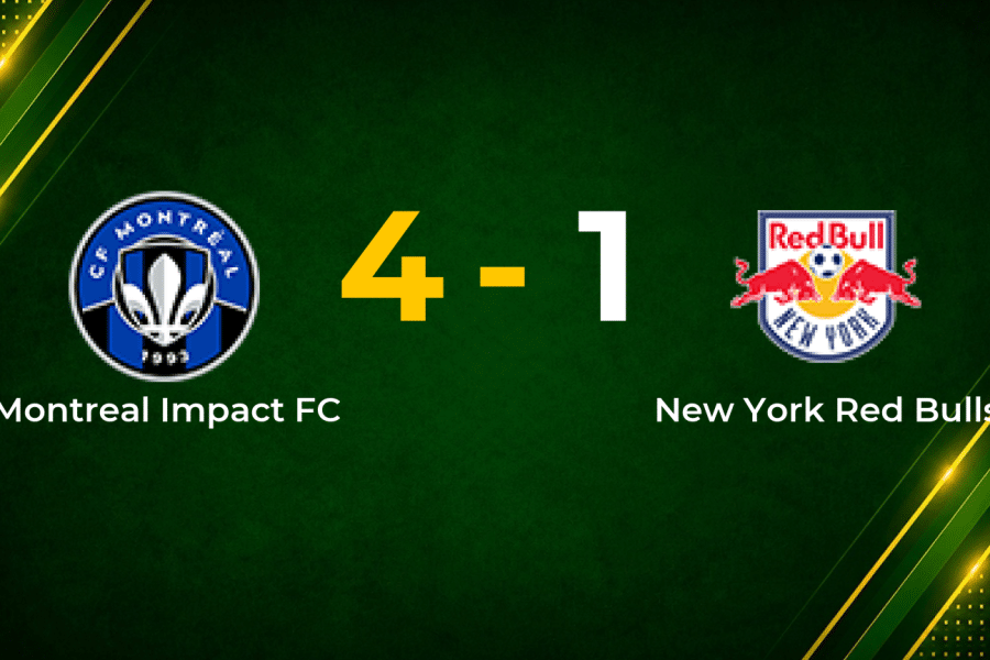 Owusu stars as Montreal Impact dismantle New York Red Bulls 4–1 in MLS clash