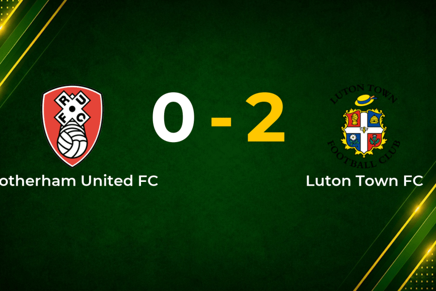Palmer at the Double as Luton Town See Off Rotherham in League One