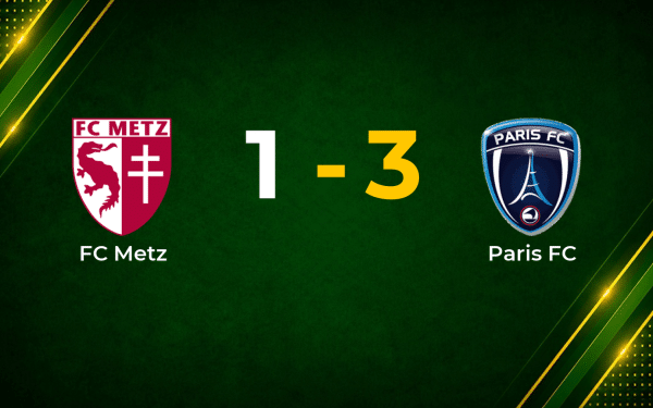 Paris FC stun Metz with late surge to claim vital Ligue 1 away win