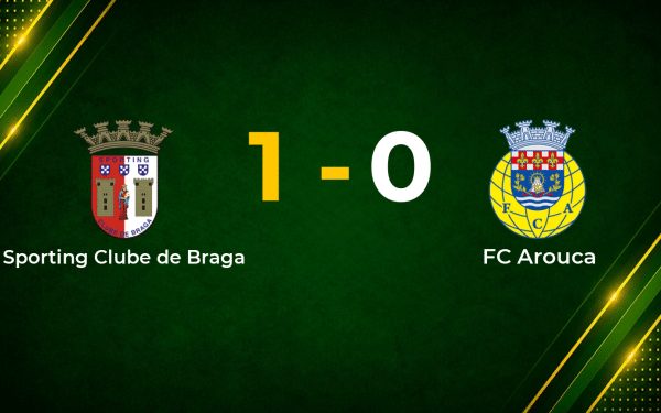 Pau Victor Strike Earns Braga Narrow Win Over Arouca