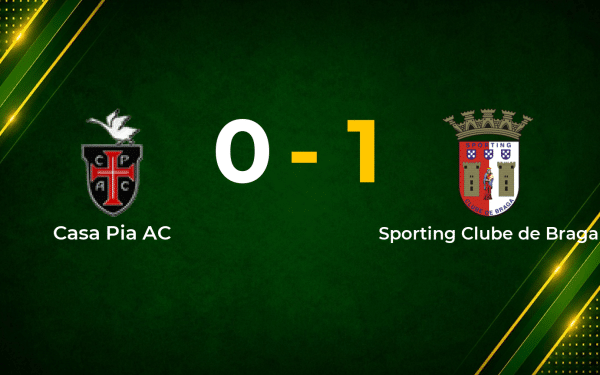 Pau Victor Strike Gives Braga Narrow Win at Casa Pia