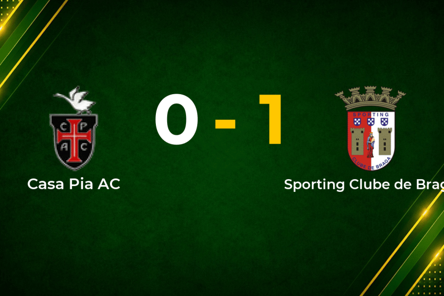 Pau Victor Strike Gives Braga Narrow Win at Casa Pia