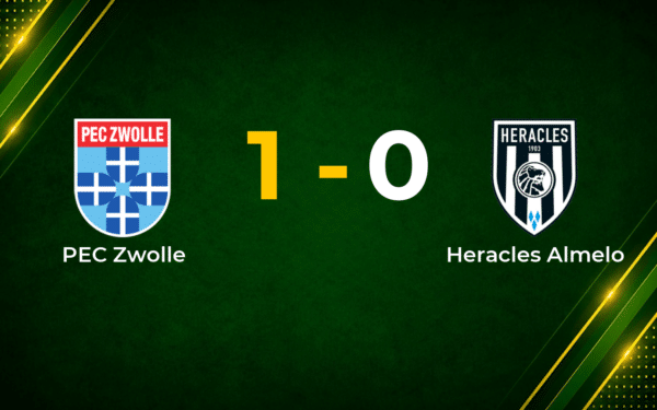 PEC Zwolle Edge Heracles Almelo 1–0 in Tight Eredivisie Contest