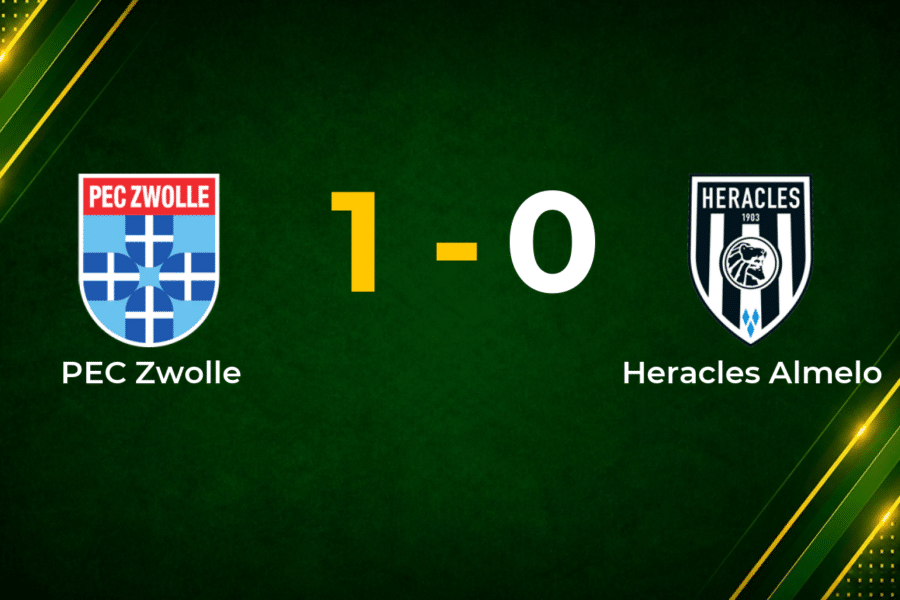 PEC Zwolle Edge Heracles Almelo 1–0 in Tight Eredivisie Contest