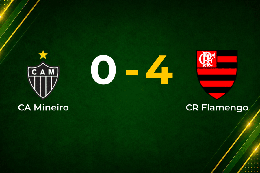 Pedro Brace Leads Flamengo to Emphatic 4–0 Win at CA Mineiro