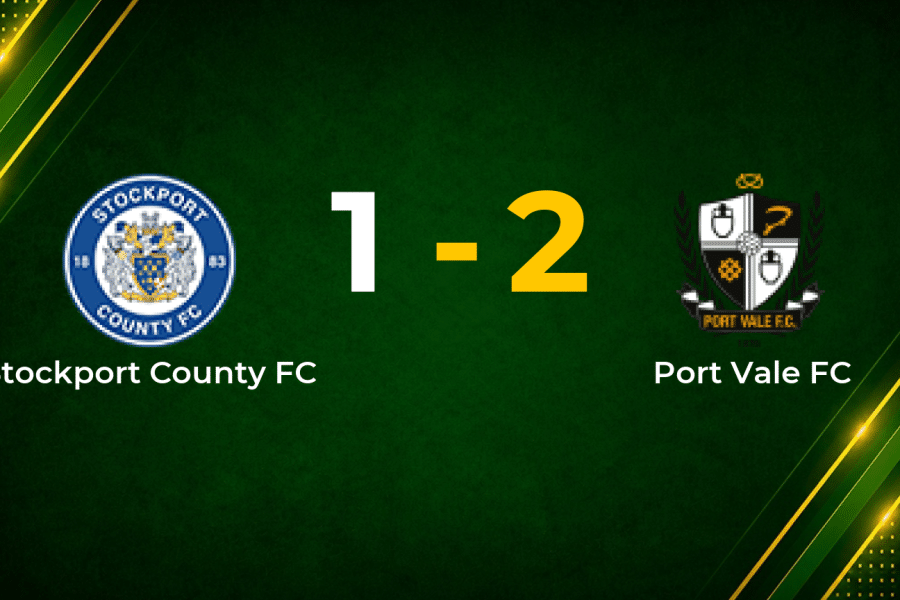 Port Vale Strike Early to Edge Stockport in League One Clash