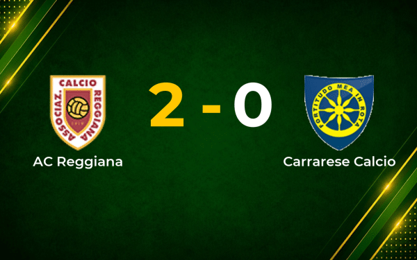Portanova and Bertagnoli Fire Reggiana Past Carrarese in Serie B