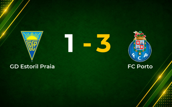 Porto ease past Estoril with 3–1 away win in Primeira Liga