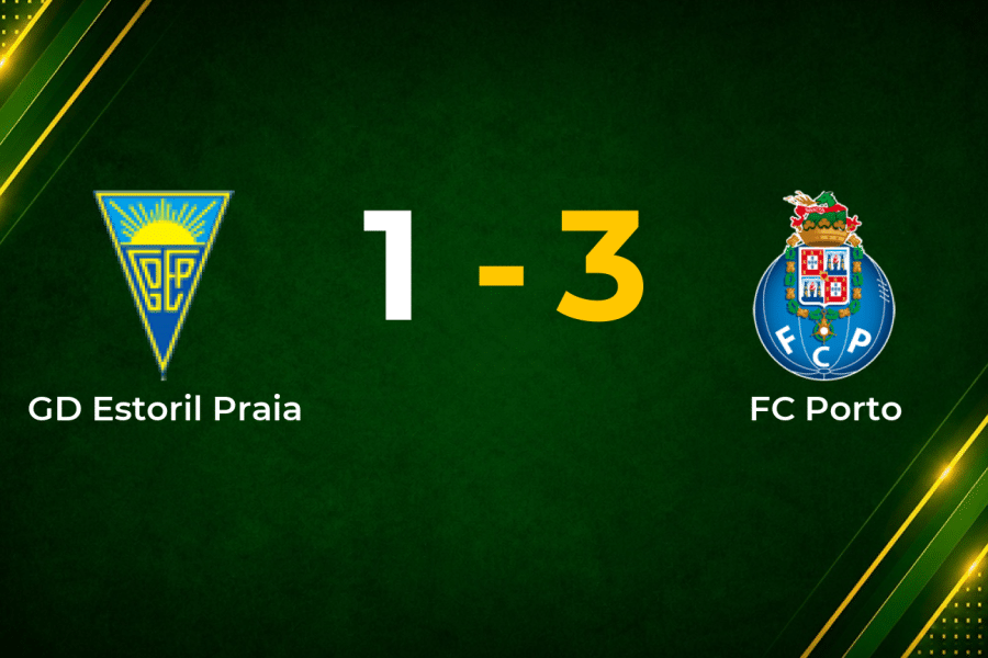 Porto ease past Estoril with 3–1 away win in Primeira Liga
