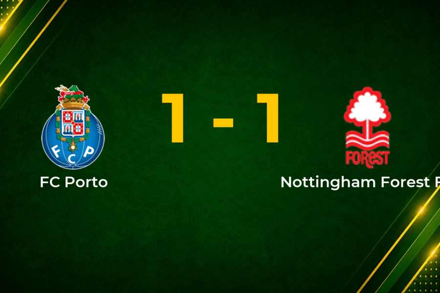 Porto Held by Nottingham Forest in Europa League Quarter-final First Leg