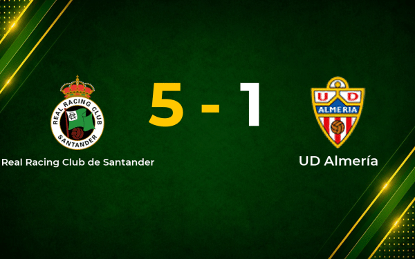Racing Santander Hit Five Past Almería in Segunda División Rout