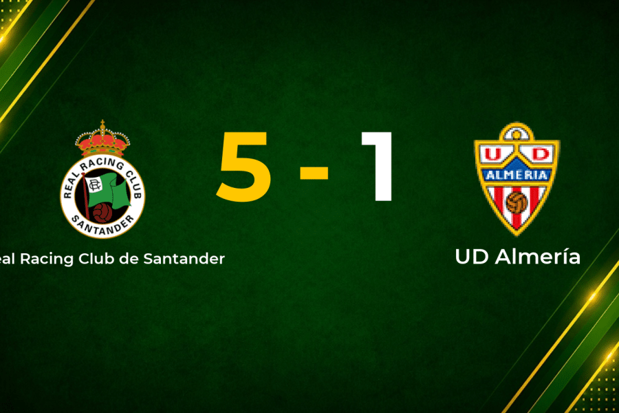 Racing Santander Hit Five Past Almería in Segunda División Rout