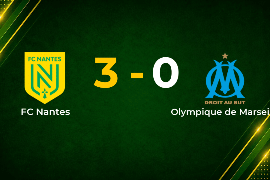 Rampant Nantes Hit Three in Eight Minutes to Sink Marseille