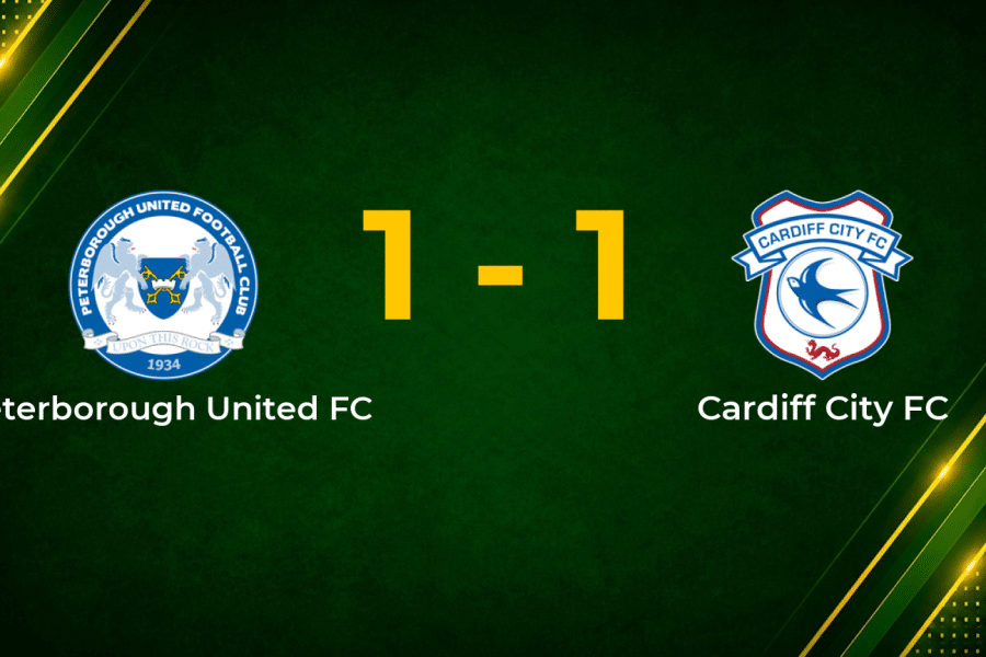 Robertson and Leonard Trade Blows as Peterborough and Cardiff Share the Points