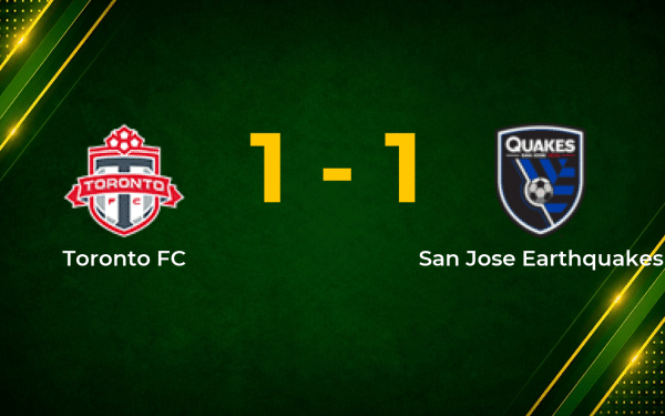 Sallói and Judd Strike Early as Toronto FC and San Jose Share the Points