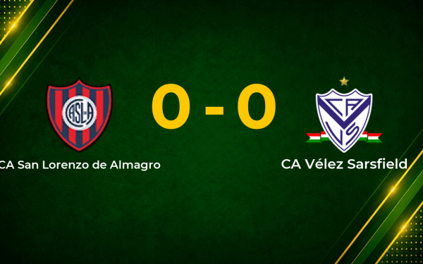 San Lorenzo and Vélez Cancel Each Other Out in Goalless Liga Profesional Draw