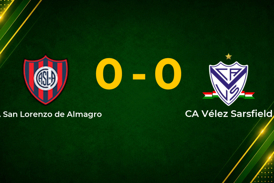 San Lorenzo and Vélez Cancel Each Other Out in Goalless Liga Profesional Draw