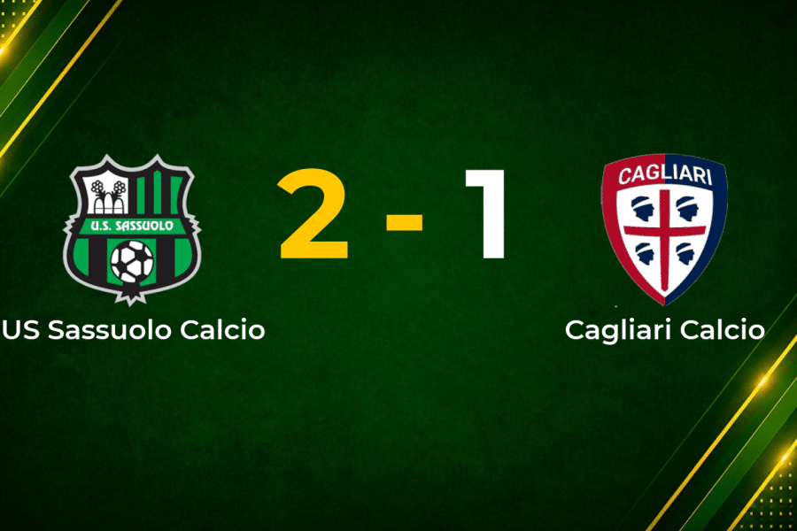 Sassuolo Edge Cagliari 2–1 to Strengthen Serie A Position