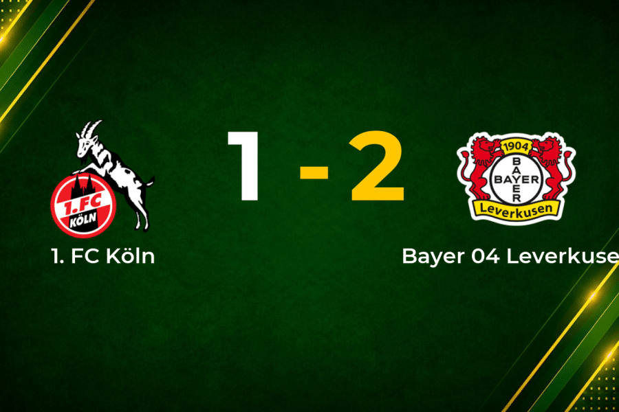 Schick Brace Fires Leverkusen to Derby Win at Köln