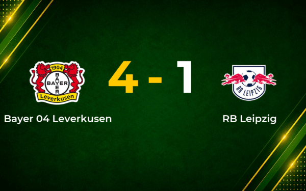 Schick Hat-Trick Fires Leverkusen to Emphatic Win Over Leipzig