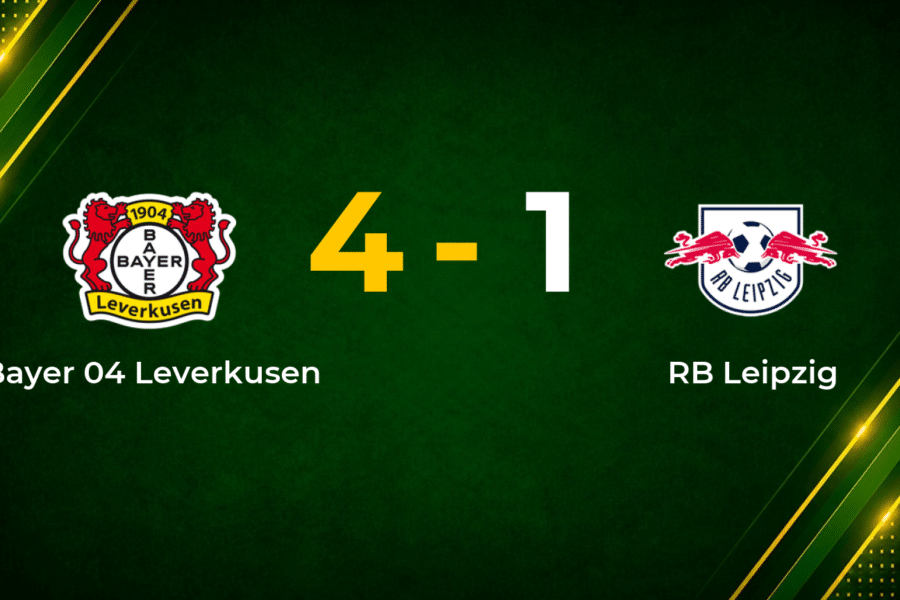 Schick Hat-Trick Fires Leverkusen to Emphatic Win Over Leipzig