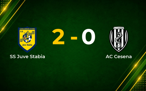 Second-Half Surge Sends Juve Stabia Past Cesena in Serie B