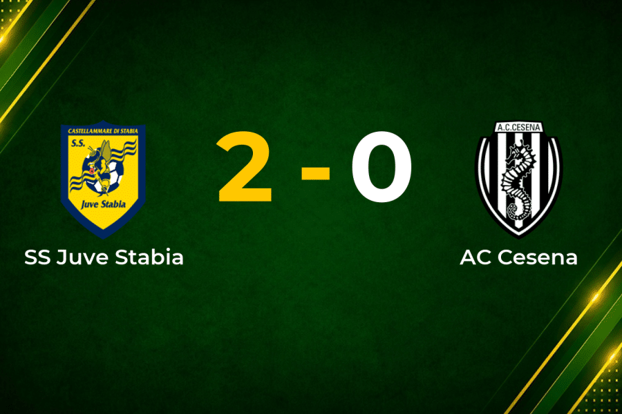 Second-Half Surge Sends Juve Stabia Past Cesena in Serie B