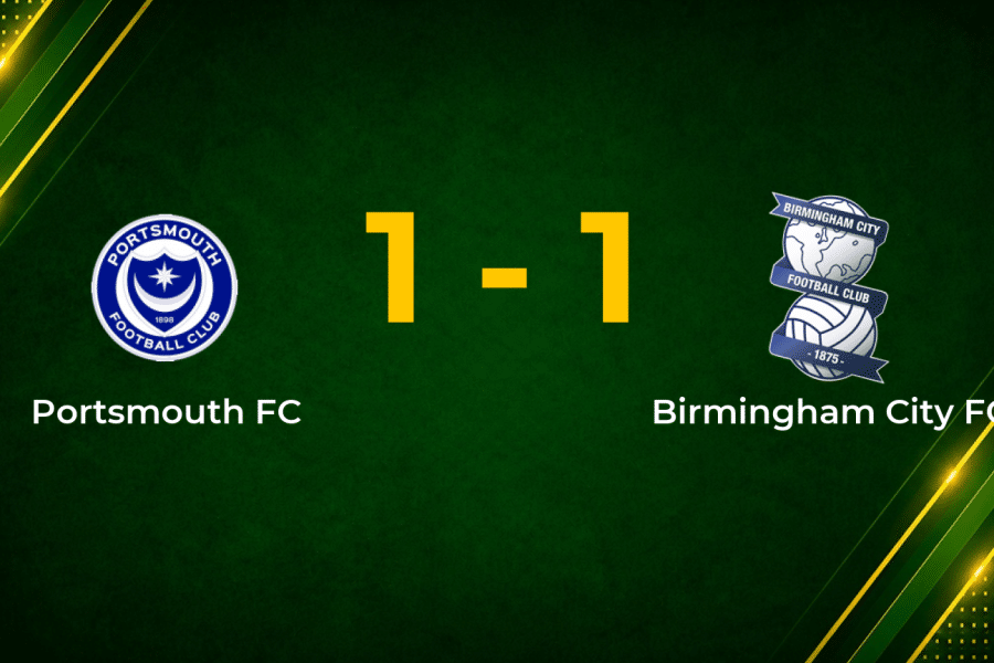 Segecic and Priske on target as Portsmouth and Birmingham share final-day spoils