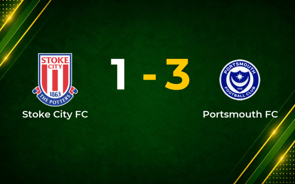 Segecic Hat-Trick Fires Portsmouth to Crucial Win at Stoke