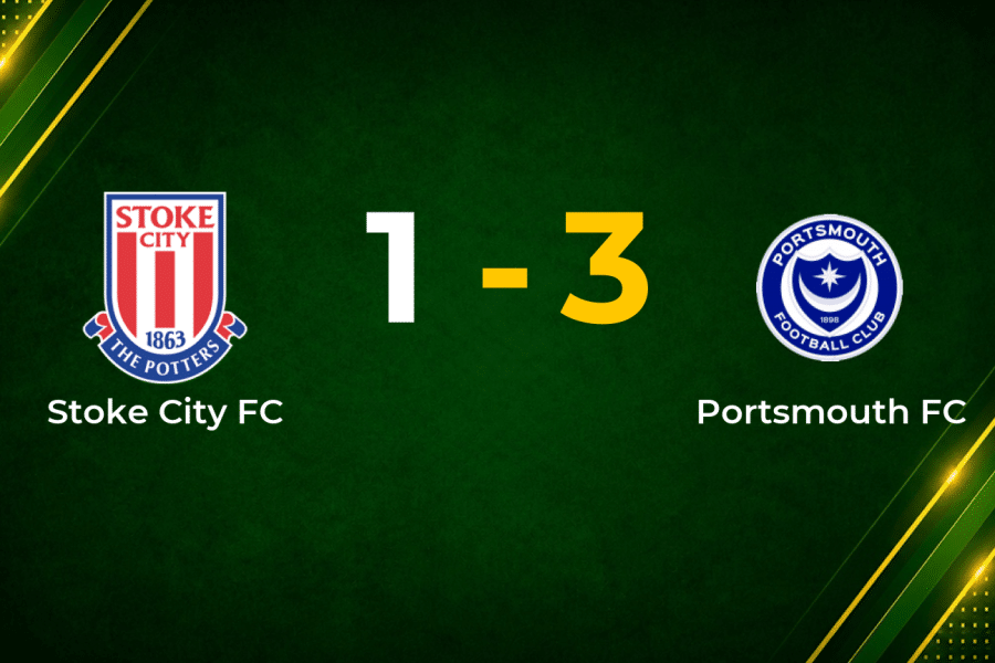 Segecic Hat-Trick Fires Portsmouth to Crucial Win at Stoke