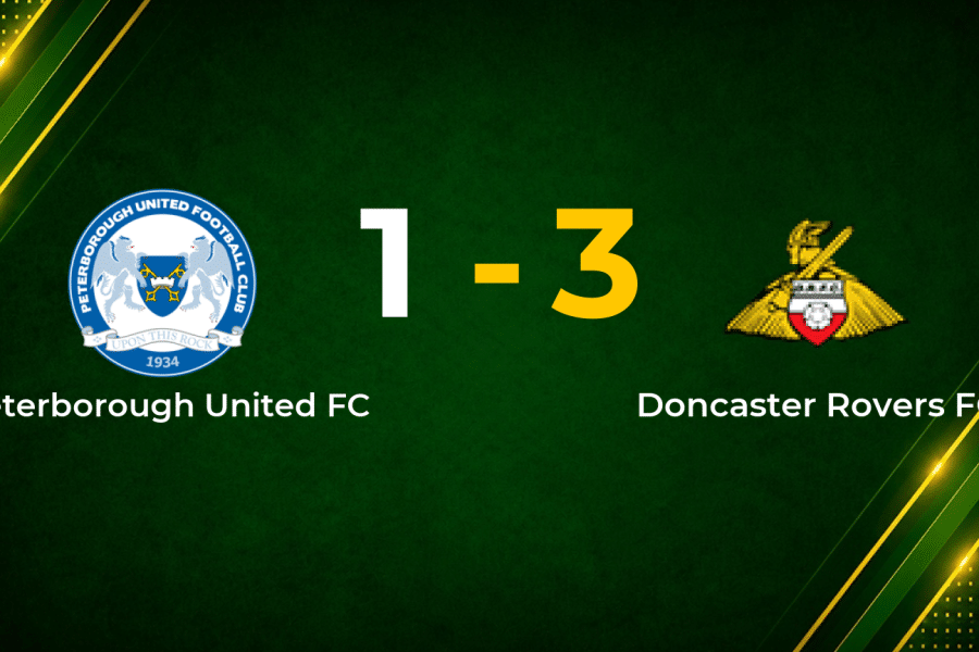 Sharp Hat-trick Fires Doncaster Past Peterborough on Final Day