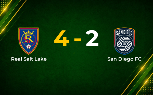 Solans Brace Fires Real Salt Lake Past San Diego FC in Six-Goal MLS Clash