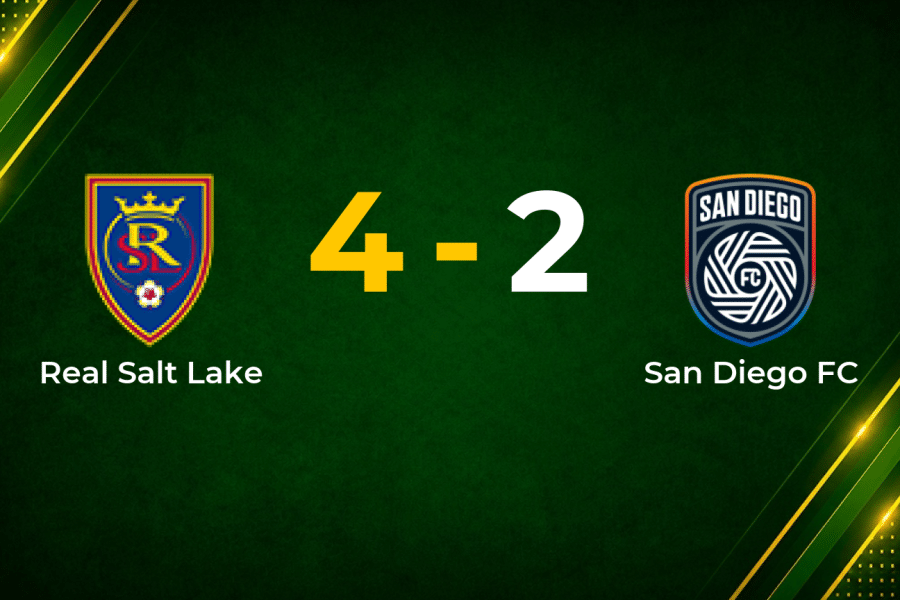 Solans Brace Fires Real Salt Lake Past San Diego FC in Six-Goal MLS Clash