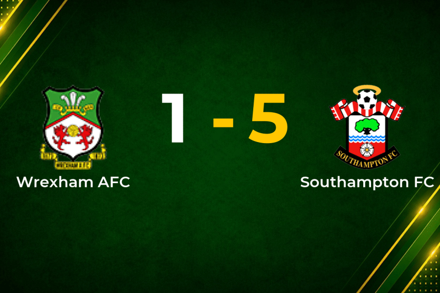 Southampton hit five past Wrexham to strengthen Championship push