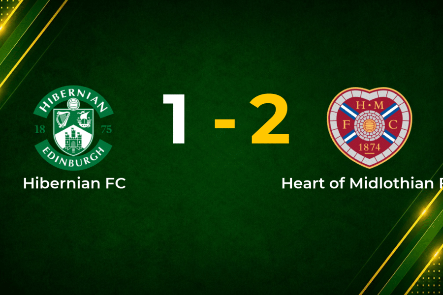 Spittal Strikes Late as 10-Man Hibernian Fall to Hearts in Championship Round Derby