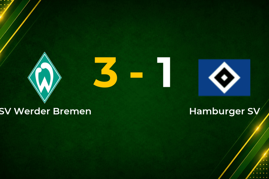Stage Brace Fires Werder Bremen Past HSV in Fiery Nordderby