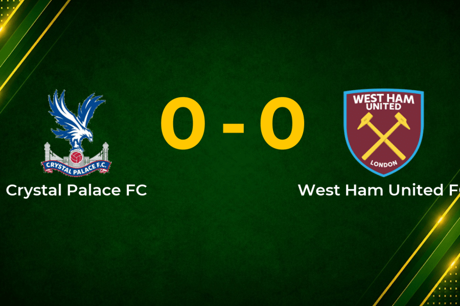 Stalemate at Selhurst Park as Crystal Palace and West Ham Share Goalless Draw