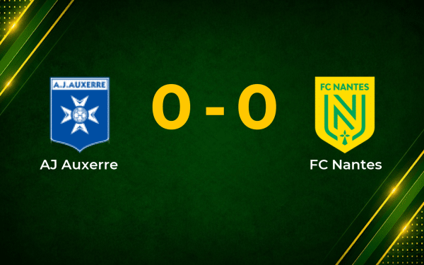 Stalemate in Auxerre as Nantes Hold Firm in Goalless Ligue 1 Draw