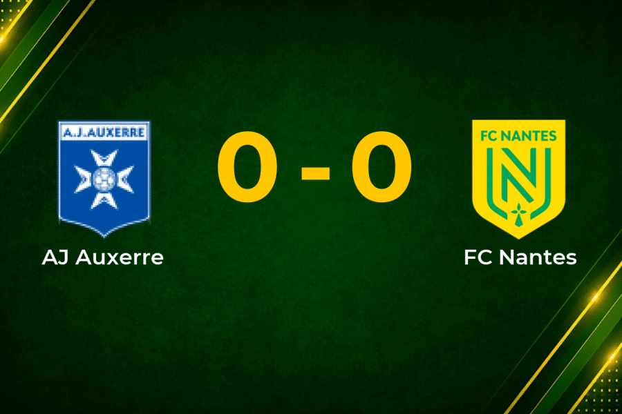 Stalemate in Auxerre as Nantes Hold Firm in Goalless Ligue 1 Draw