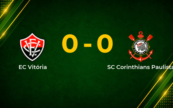 Stalemate in Salvador as Vitória and Corinthians Share Goalless Draw