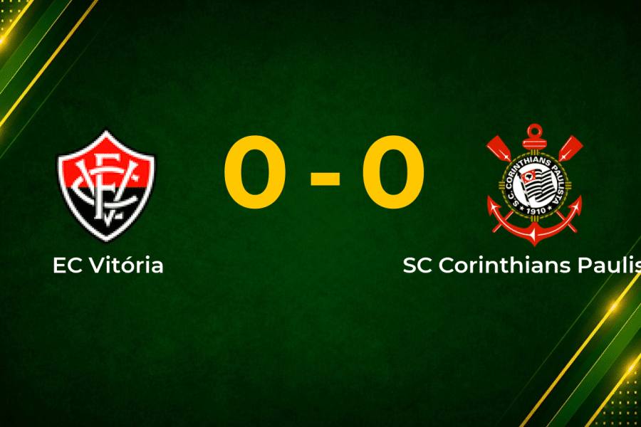 Stalemate in Salvador as Vitória and Corinthians Share Goalless Draw
