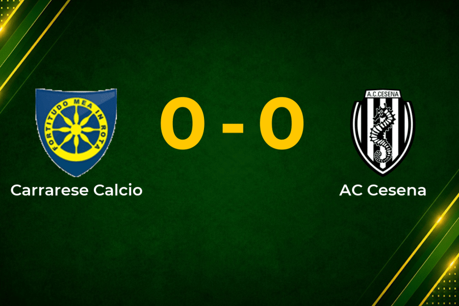 Stalemate in Serie B as Carrarese and Cesena Share Goalless Draw