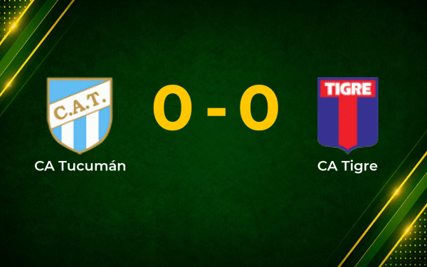 Stalemate in Tucumán as CA Tucumán and Tigre Share Goalless Draw in Liga Profesional