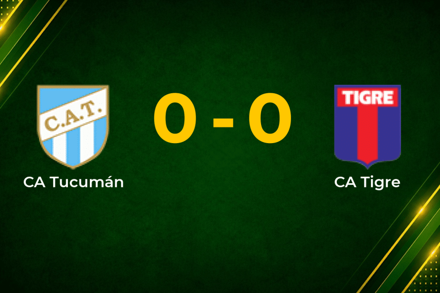 Stalemate in Tucumán as CA Tucumán and Tigre Share Goalless Draw in Liga Profesional