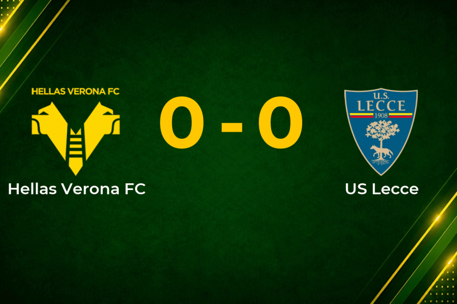 Stalemate in Verona as Hellas and Lecce Share Goalless Draw