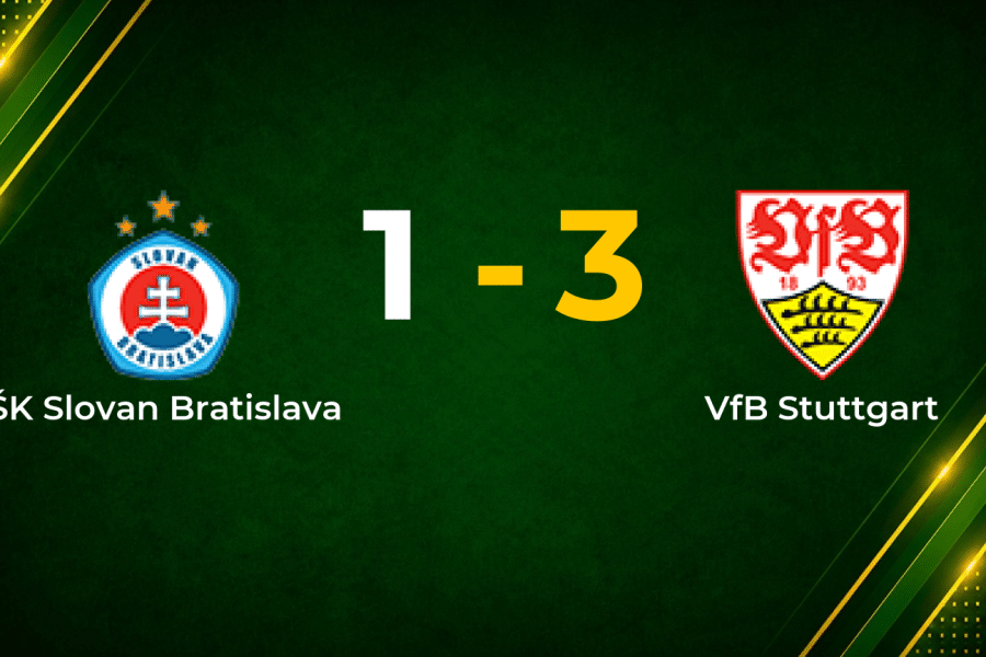 Stuttgart Claim 3–1 Victory at Slovan Bratislava to Boost Champions League Hopes
